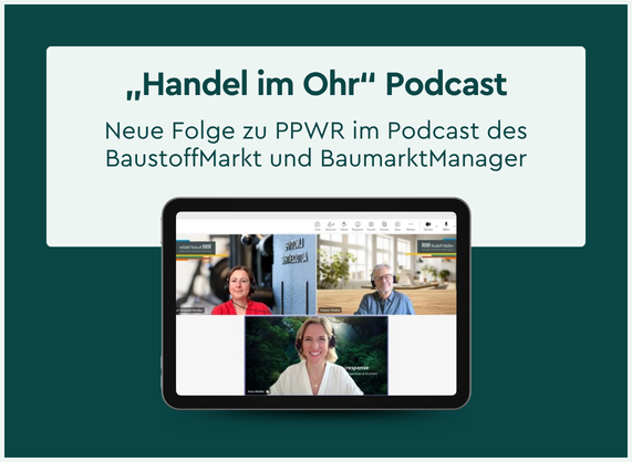 Bild zur Veröffentlichung des Podcasts "Handel im Ohr" mit den Hosts und Dr. Anna Winkler von :response